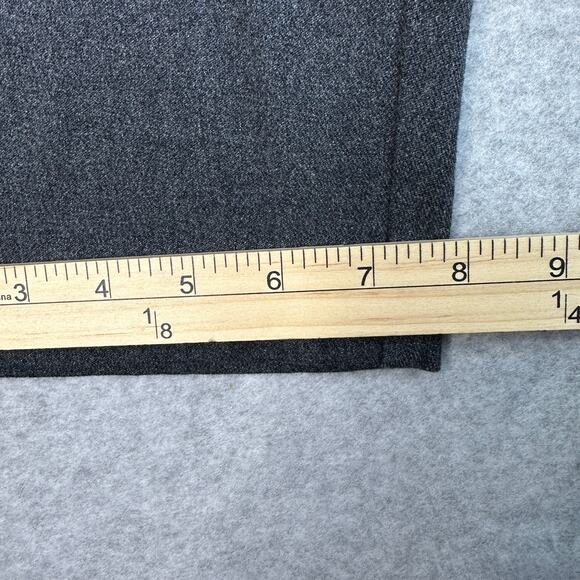 Ava & Viv Capri Pants WMNS 20W Heathered Gray High Rise Stretch Cropped Straight - Picture 11 of 11